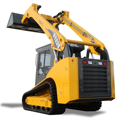 Both the Gehl VT320 and Mustang 3200VT have ROCs of 3,200 lbs. at 35% tipping load and produce 114 gross hp. Yet, their compact footprint and operating weights allow them to accommodate most trailering and jobsite requirements.