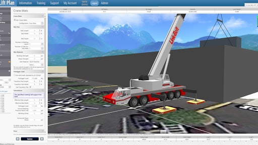 Dica Outrigger Pads And Crane Pads Added To 3d Lift Plan For Construction Pros