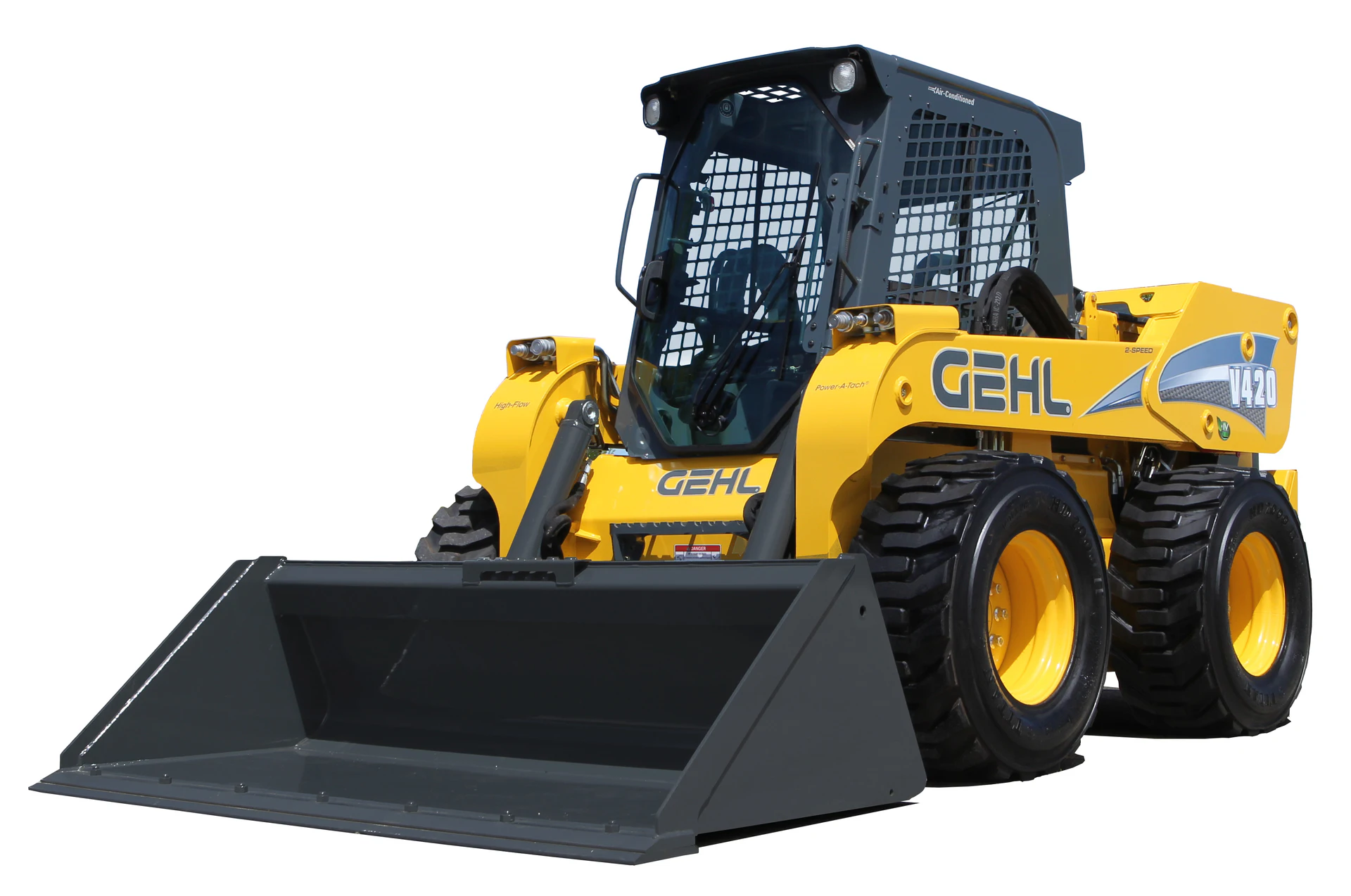 Gehl V420 and Mustang 4200V Skid-steer Loaders From: Manitou