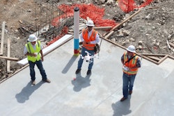 Drone on Construction Site