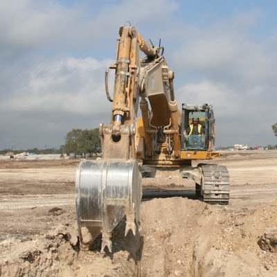 Leading Edge Attachments offers rock ripping buckets with SHARC (Shanks on an ARC) technology, where the teeth rip the rock one tooth at a time.