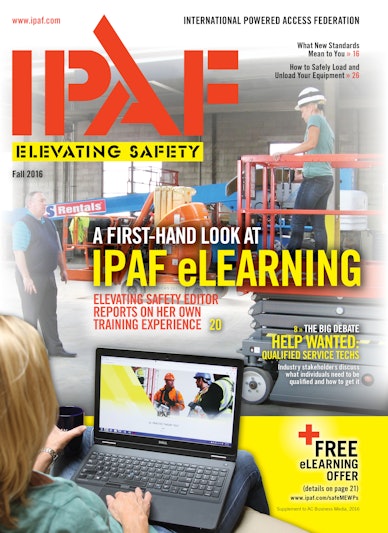Rental IPAF Elevating Safety 2016