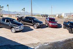 PickupTrucks.com's test of premium, diesel 3/4-ton trucks compared the results of 21 empirical performance tests (many of which were conducted empty, loaded or towing a gooseneck trailer) and subjective judgement in ten categories to arrive at a winner.