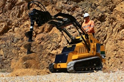 Mini skid steers are offered with numerous attachments. The auger is one of the most popular, according to RDO Vermeer and Vermeer Australia.