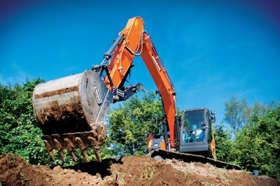Tip radius, heel depth, bucket width, weight of the bucket and GET must match the application for optimum performance.