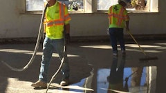 Figure 1: SLU pumping can be completed with fewer people than with traditional methods.