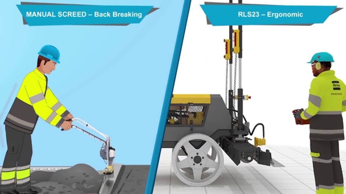 [Video] Atlas Copco RLS 24 Remotecontrolled, Laserguided Concrete