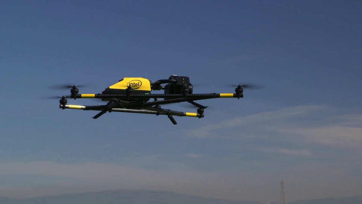 [Video] Intel Falcon 8+ Drone System for Commercial Applications For