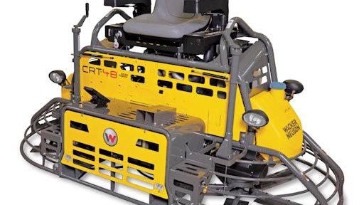 Wacker Neuson Offers Full Range of Ride on Trowels From Wacker