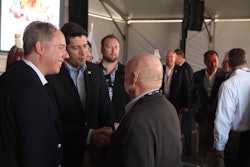 U.S. Speaker of the House Paul Ryan greets Kaleb Case