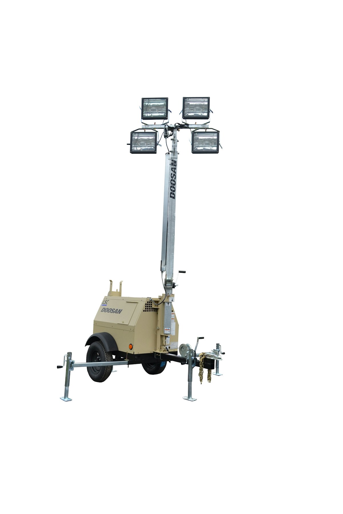 Doosan LSC Light Tower From Doosan Bobcat Co. For Construction Pros