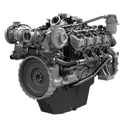 The FPT V20 engine will meet Stage V without the use of a DPF or EGR.