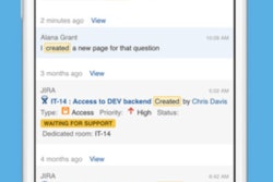 Construction companies can use HipChat for real-time communication through group chats, one-to-one messaging and file sharing.