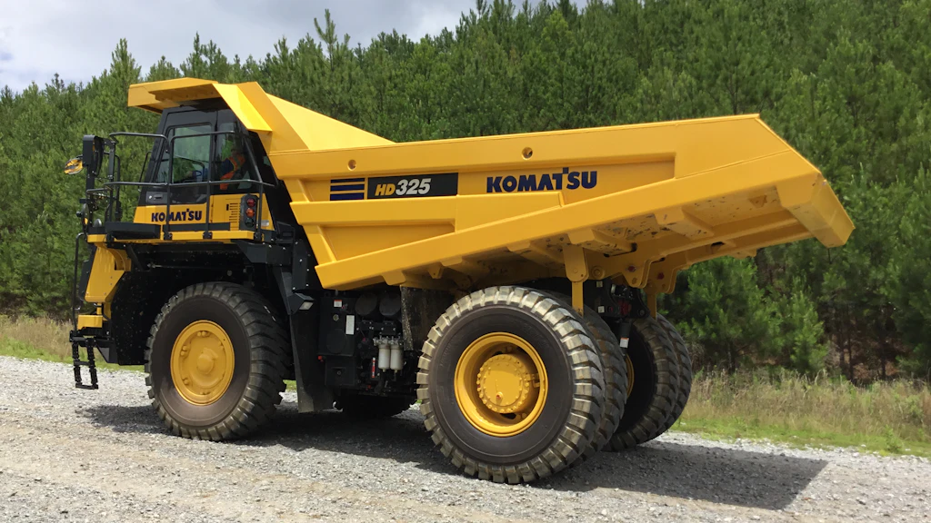 Hd325 Komatsu HD325-8 and HD405-8 Off-highway Trucks From: Komatsu America ...