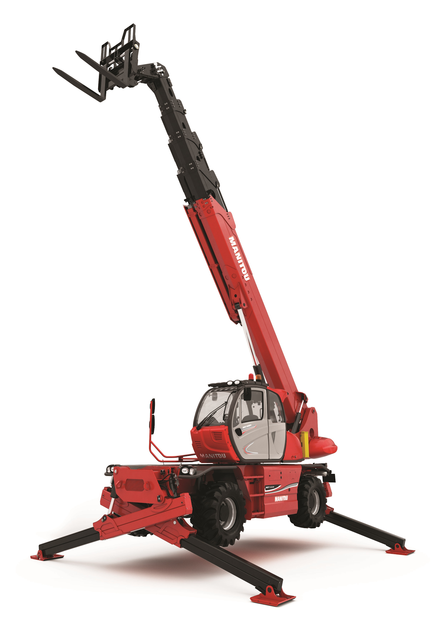 Manitou MRT 3050 & MRT 2470 Rotating Telehandlers From: Manitou ...