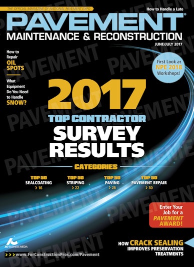 Pavement Maintenance & Reconstruction June/July 2017