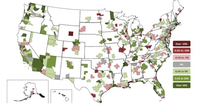 “Construction employment continues to expand in the majority of the nation’s metro areas,” said Ken Simonson, tagc’s chief economist. “Many firms are adding new employees as they work to keep pace with demand for new private-sector projects.”