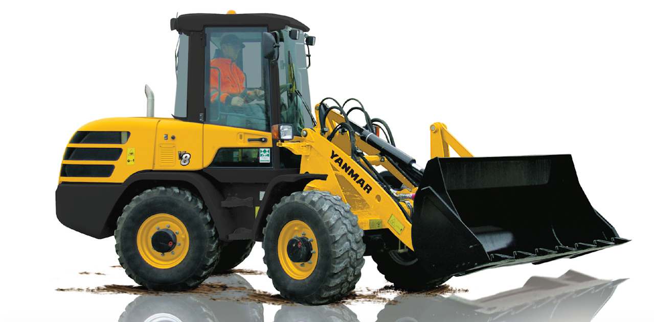 Yanmar V8 Compact Wheel Loader From Yanmar America Corp For Construction Pros Yanmar V8 Compact Wheel Loader From Yanmar America Corp For Construction Pros