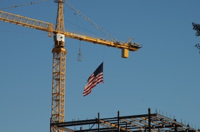 Flag On Crane 5955079a510dc