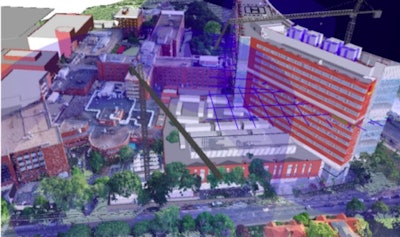 Brasfield & Gorrie produces high-resolution site models and virtual reality walk-throughs using drone-generated 3D point clouds and BIM software.