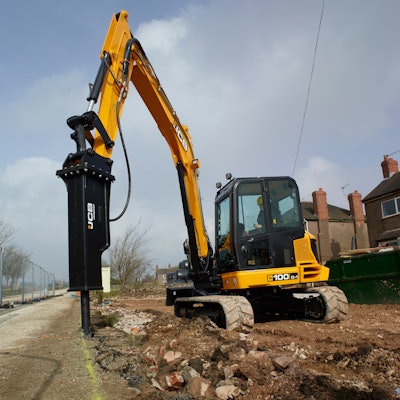 Much of the technology migration from larger excavators has occurred in machines of around 8,800 lb and above, where operators require enhanced efficiency and the versatility to work with a wide range of hydraulic attachments.