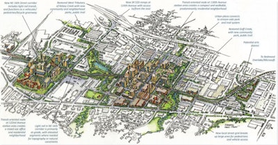 U.S. Department of Transportation's most recent Transportation Infrastructure Finance and Innovation Act (TIFIA) loan is $99.6 million to the City of Bellevue, Wash., at 2.86% with a term of 35 years after substantial completion to finance the BelRed Street Network Project. The City of Bellevue is developing 12 multimodal roadways planned to support its new BelRed neighborhood.