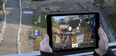 Akin to Pokemon Go, Mortenson Construction's new mobile app is helping the University of Washington community 'experience' a new computer science building 18 months before its doors open to students.