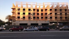The low-rise multifamily construction is currently losing more market share to the wood industry than any other segment of the concrete industry. Podiums, the part of the building containing parking and commercial space, are still concrete construction. The rest of the structure is typically wood frame. Changing building codes is one reason for this.