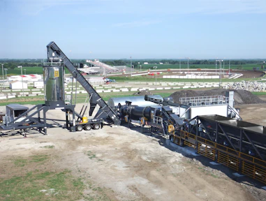 CMI Magnum 150 Counterflow Drum-Mix Asphalt Plant From ...