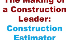 A construction estimator must have an understanding of numbers: both the numbers of measurement (i.e. quantities) and numbers of value (i.e. dollars).