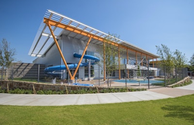 Designed to entertain children of all ages, the entirely redeveloped facility applies Universal Design strategies to effectively engage toddlers, seniors, and everyone in between. The entry feature also needed to be a beautiful, year-round work of art, highly activated in the summer and durable enough to withstand constant use and weather.