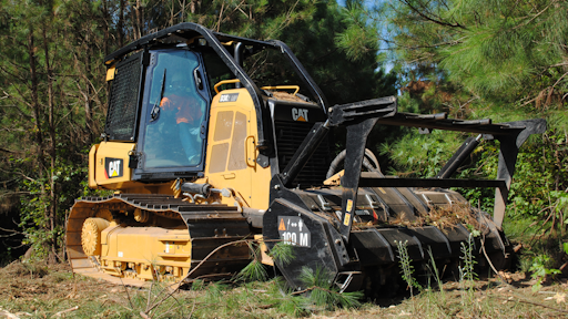 Caterpillar D3k2 Mulcher From Caterpillar Cat For