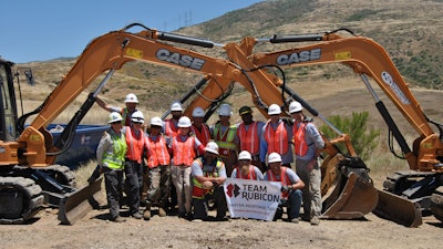 Sonsray Machinery provided four machines and Team Rubicon brought in four instructors and nine volunteers from across the U.S. for the training event.