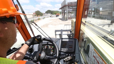 JLG’s high-capacity telehandlers can be equipped with SmartLoad Technology to help minimize overloading risks.