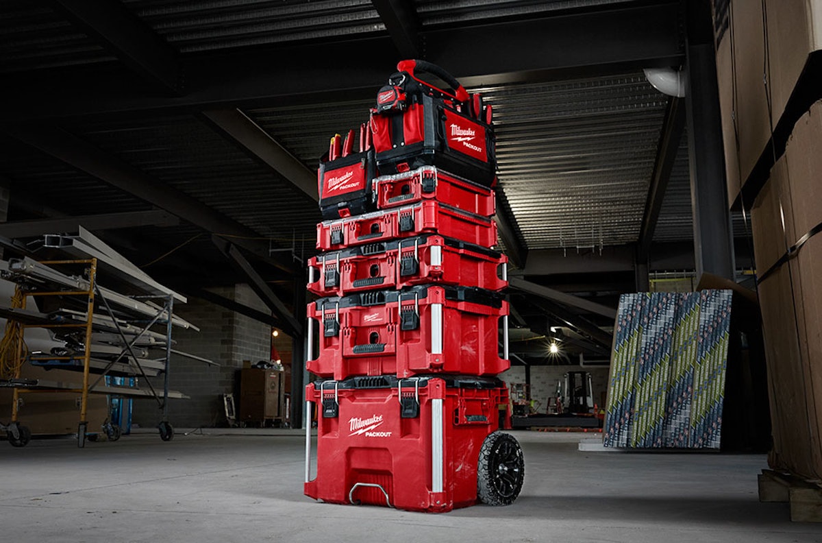 Milwaukee Tool PACKOUT Modular Storage System From Milwaukee Tool Corp. For Construction Pros
