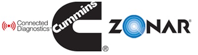 Partnership between Zonar and Cummins will deliver immediate recommendations for engine maintenance and repair with expert guidance from Cummins.