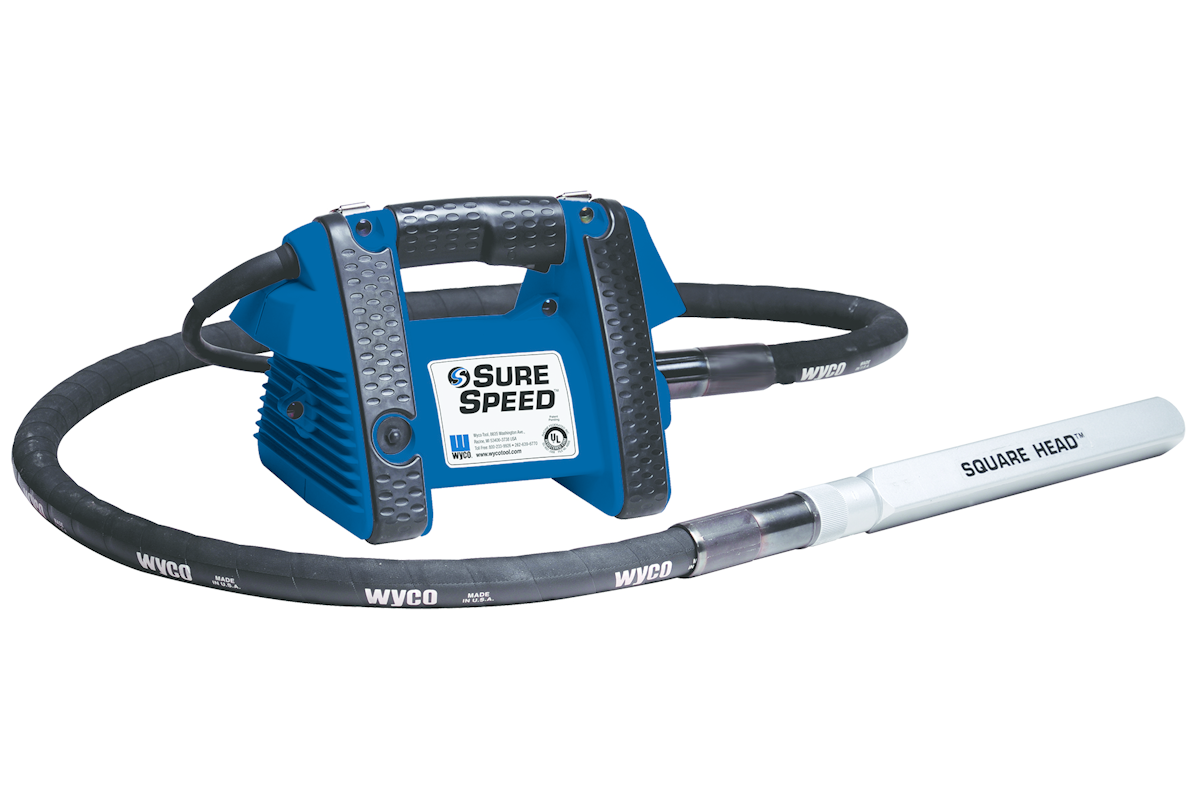 Wyco Sure Speed Electric Vibrator From Wyco Tool Co. a division of Badger Meter For