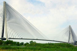 Rendering of the Gordie Howe International Bridge.