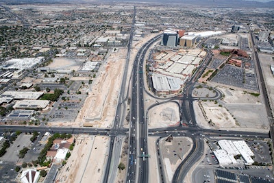 Progress photo of Project Neon construction in April 2017.