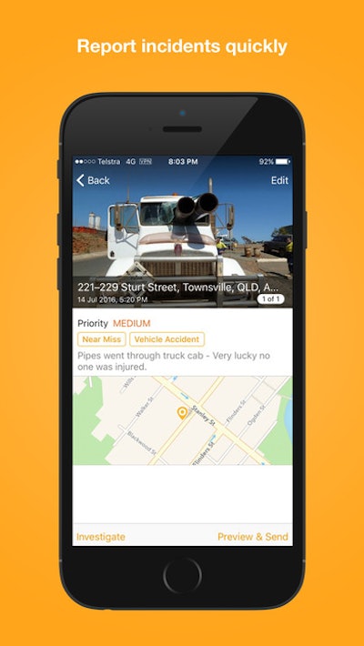 Use the Spotlight mobile app to quickly report incidents privately.