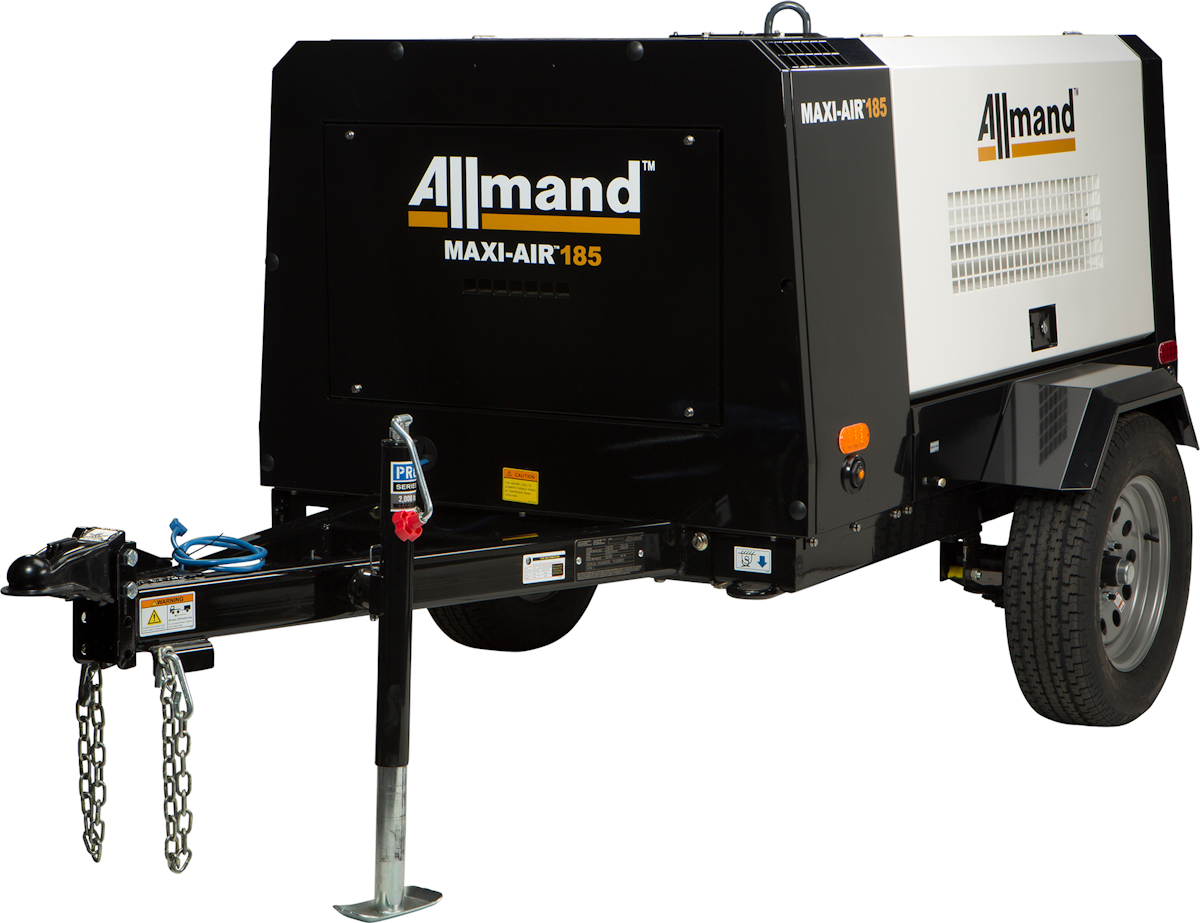 Allmand Bros. MaxiAir Portable Air Compressors From Allmand Bros Inc