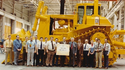 Among many other features, the D10 dozer introduced Caterpillar's elevated sprocket design.