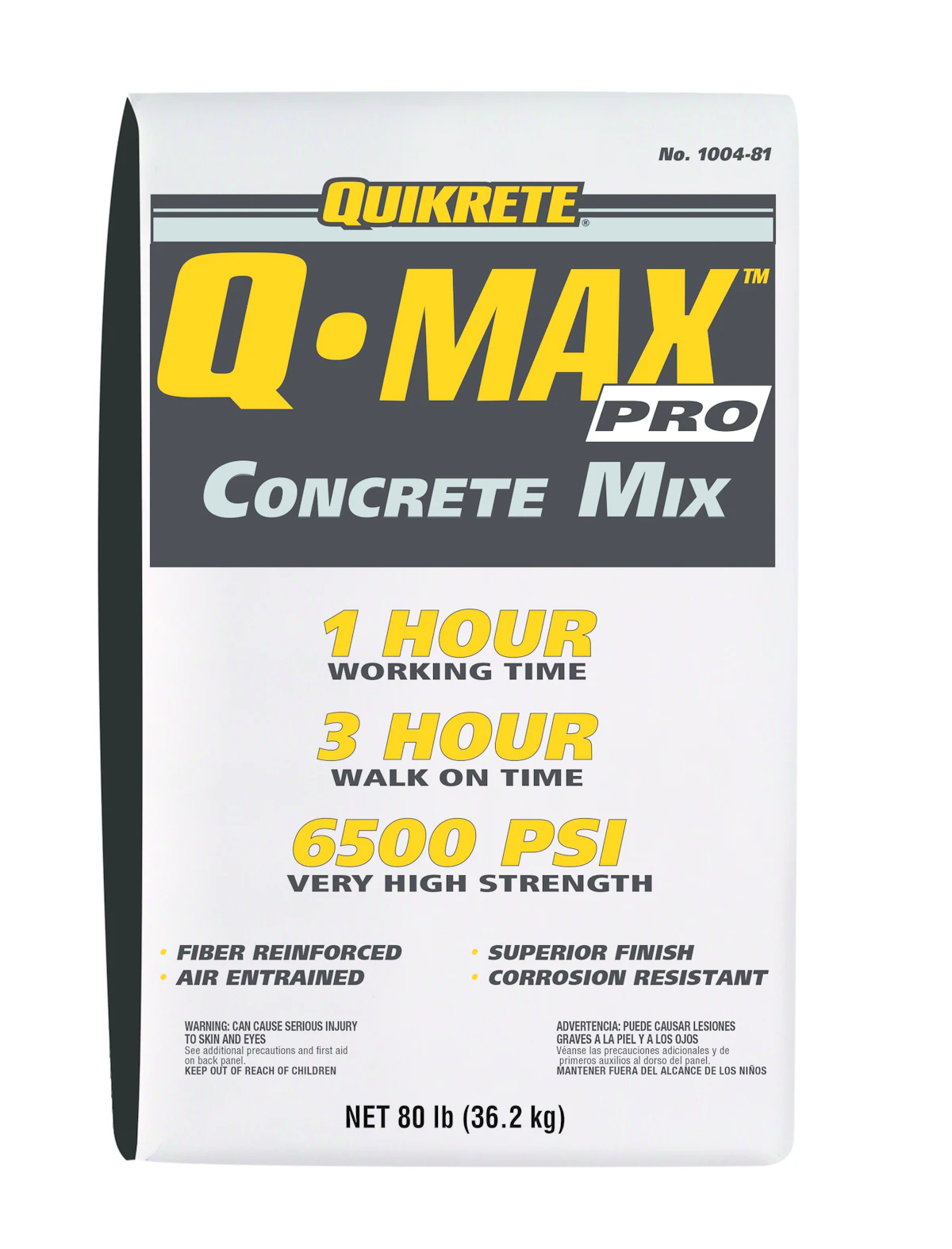 QUIKRETE Q-MAX Pro Concrete Mix From: The QUIKRETE Companies | For ...
