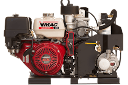 Vmac G30 Gas Engine Driven Air Compressor Honda G30 With Decal Nobg