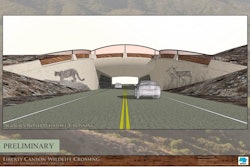 The wildlife overpass project would be “the first of its kind” in California, though there are similar successful projects across the country, according to Caltrans.