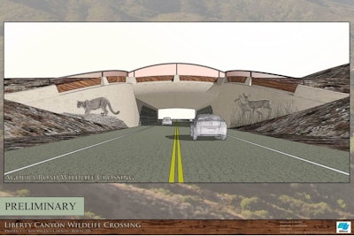 The wildlife overpass project would be “the first of its kind” in California, though there are similar successful projects across the country, according to Caltrans.