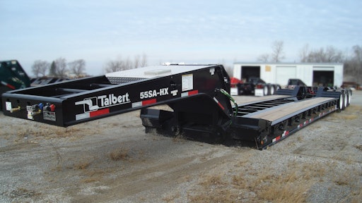 Load concentration is one of the most important criterion to keep in mind when selecting a trailer. A 26-ft., 50-ton lowbed can haul 50 tons, but how much of the deck those 50 tons occupy is just as important as the weight itself.