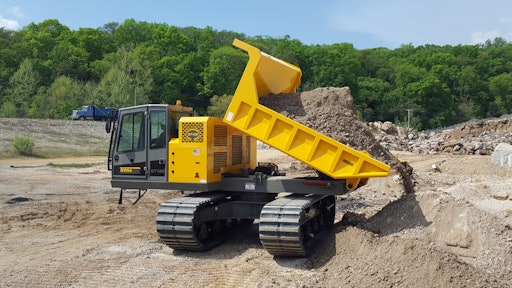 Terramac Rt14 R Dumping