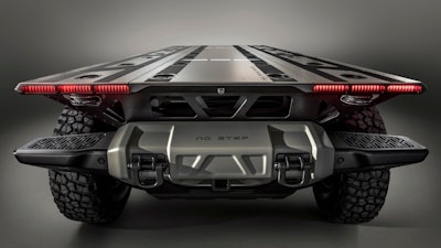 GM's Silent Utility Rover Universal Superstructure (SURUS) platform