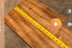 AirMode is designed for using the phone like a traditional tape measure where the ruler is physically moving with the device.